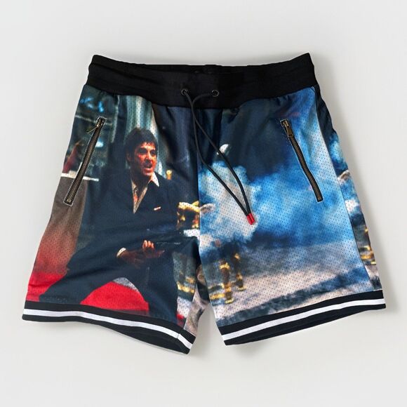 Scarface Active Shorts Mens L Shoe Palace Limited Edition Mesh All